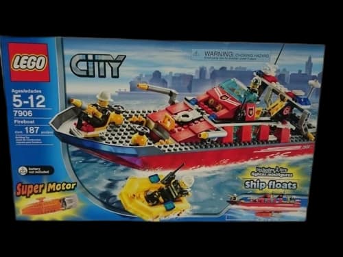 LEGO City Fireboat Set 7906
