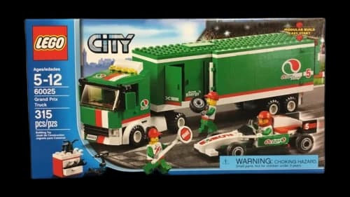 LEGO City Grand Prix Truck Set 60025
