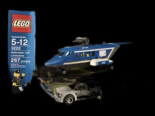 LEGO City Helicopter and Limousine Set 3222