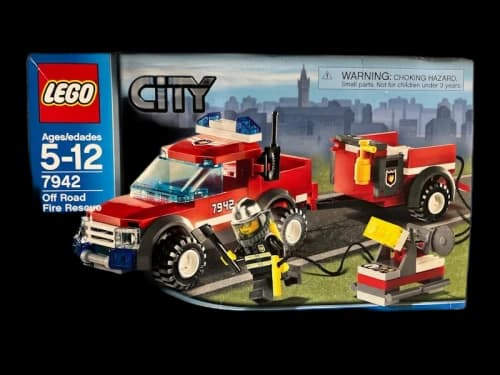 LEGO City Off-Road Fire Rescue Set 7942