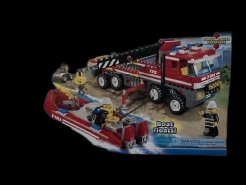 LEGO City Off-Road Fire Truck & Fireboat Set 7213