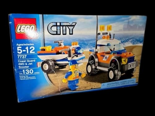 LEGO City Off Road Vehicle & Jet Scooter Set 7737