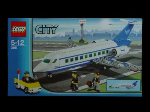 LEGO City Passenger Plane Set 3181