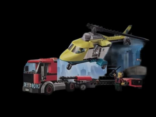 LEGO City Rescue Helicopter Transport Set 60343
