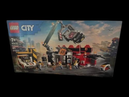 LEGO City Scrapyard with Cars Set 60472