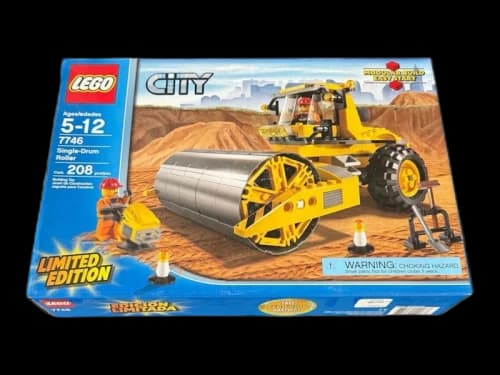 LEGO City Single-Drum Roller Set 7746