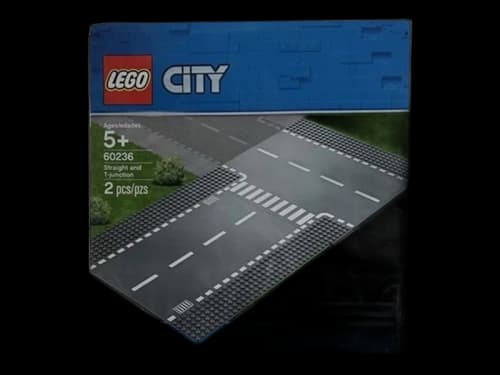 LEGO City Straight and T junction Set 60236