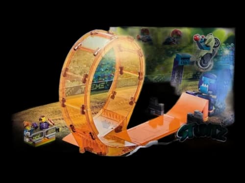 LEGO City Stuntz Chimpanzee Smash Stunt Loop Set 60338