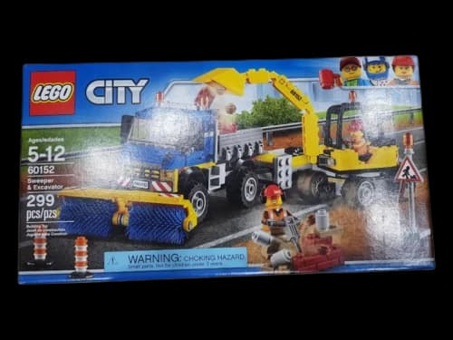 LEGO City Sweeper & Excavator Set 60152
