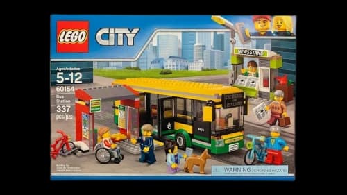 LEGO City Town Bust Station Set 60154