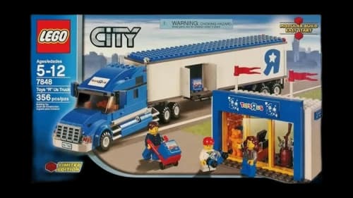 LEGO City Toys R Us Truck Set 7848
