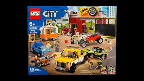 LEGO City Tuning Workshop Set 60258