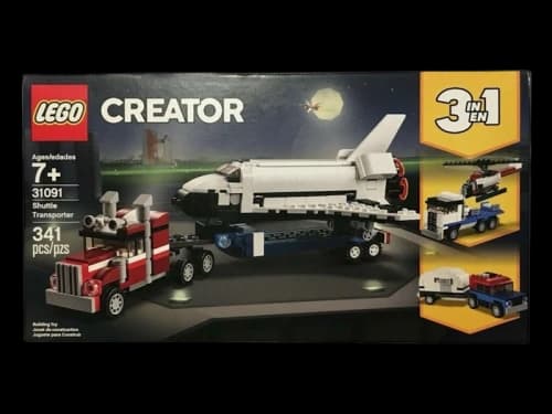 LEGO Creator 3in1 Shuttle Transporter Set 31091