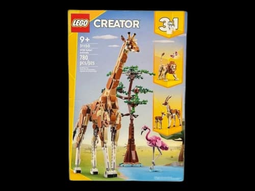 LEGO Creator 3in1 Wild Safari Animals Set 31150