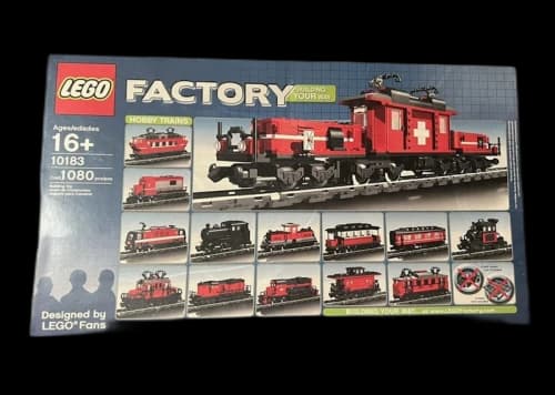 LEGO Custom Factory Hobby Train Set 10183 Red