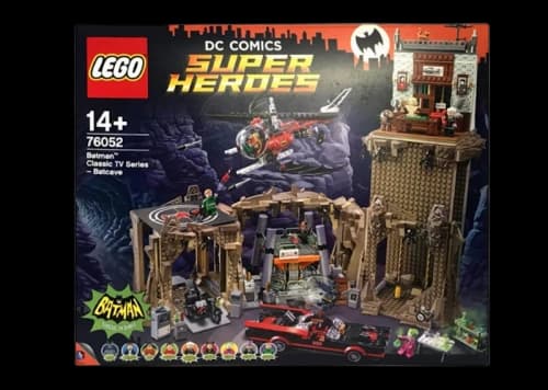 LEGO DC Comics Super Heroes Batman Classic TV Series Batcave Set 76052