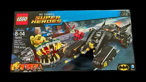 LEGO DC Comics Super Heroes Batman: Killer Cros Sewer Smash Set 76055