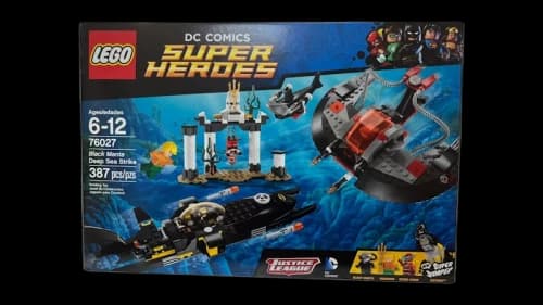 LEGO DC Comics Super Heroes Black Manta Deep Sea Strike Set 76027