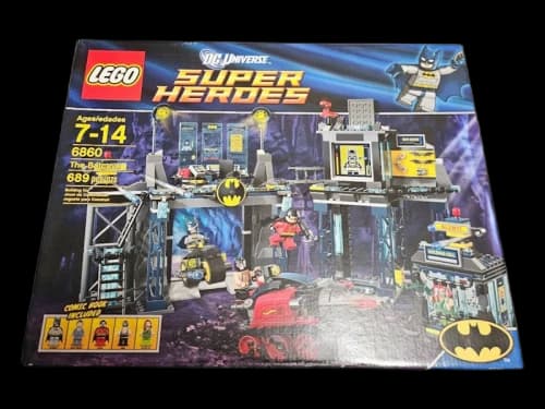 LEGO DC Comics Super Heroes The Batcave Set 6860