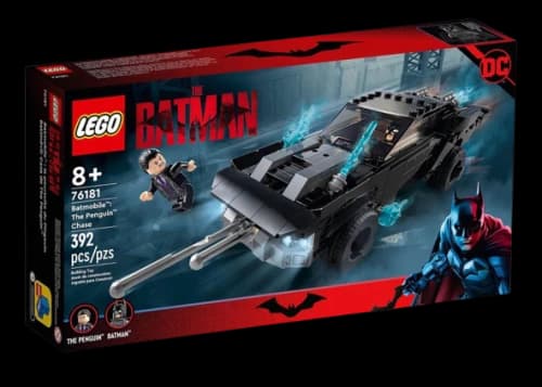 LEGO DC The Batman Batmobile: The Penguin Chase Set 76181 Black