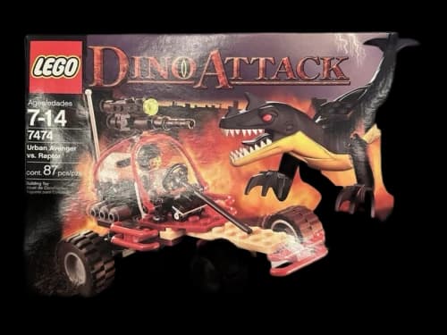LEGO Dino Attack Urban Avenger vs. Raptor Set 7474