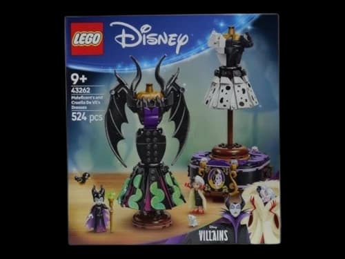 LEGO Disney Maleficent's and Cruella De Vil's Dresses Set 43262
