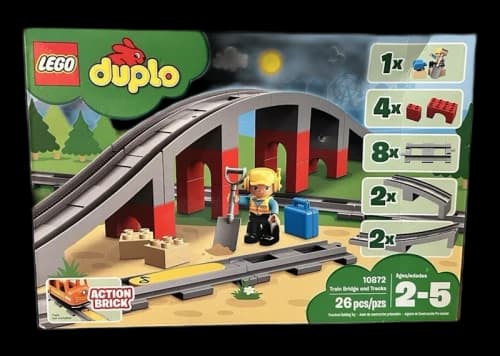 LEGO Duplo Train Bridge and Tracks Set 10872