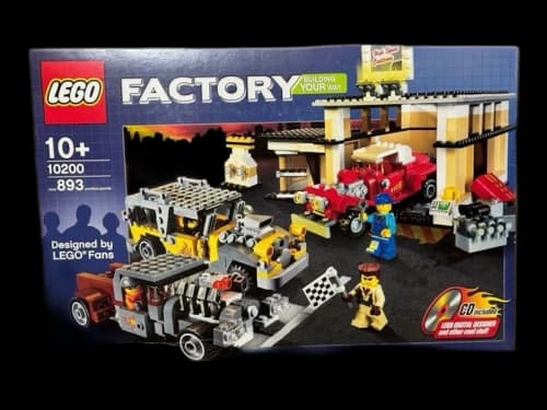 LEGO Factory Custom Car Garage Set 10200