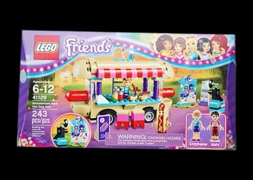 LEGO Friends Amusement Park Hot Dog Van Set 41129