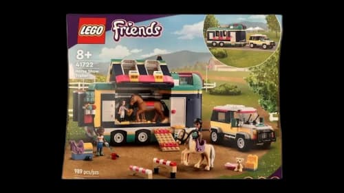 LEGO Friends Horse Show Trailer Set 41722