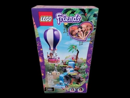 LEGO Friends Tiger Hot Air Balloon Jungle Rescue Set 41423
