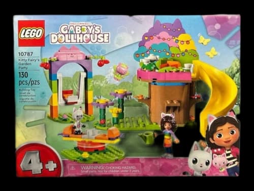 LEGO Gabby's Dollhouse Kitty Fairy's Garden Party Set 10787