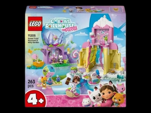 LEGO Gabby's Dollhouse Sweet Treat Mountain & Kitty Garden Set 11205