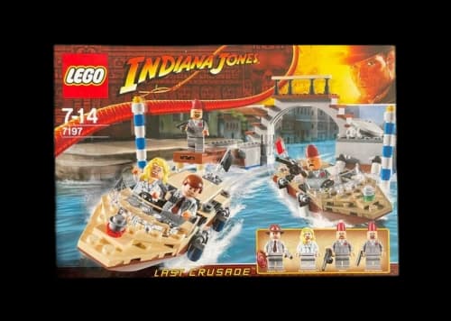LEGO Indiana Jones Venice Canal Chase Set 7197