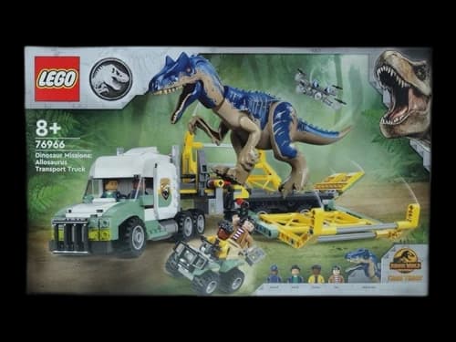 LEGO Jurassic World Dinosaur Missions: Allosaurus Transport Truck Set 76966