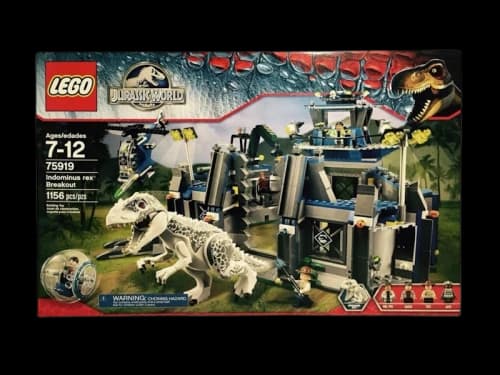 LEGO Jurassic World Indominus Rex Breakout Set 75919