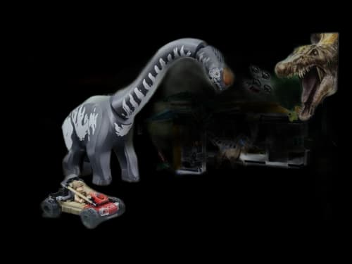 LEGO Jurassic World Raptor & Titanosaurus Tracking Mission Set 76973
