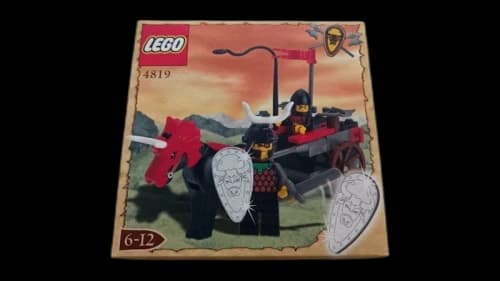 LEGO Knights Kingdom Bulls Attack Wagon Set 4819