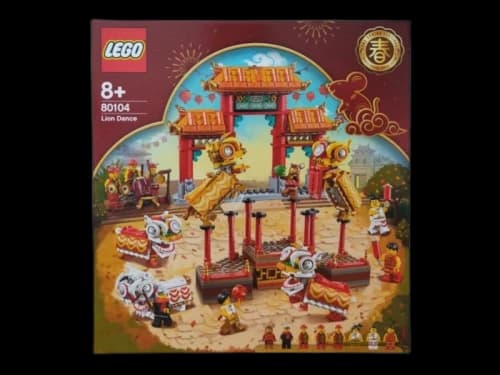 LEGO Lion Dance Chinese New Year 2020 Spring Festival Set 80104