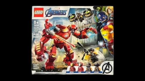 LEGO Marvel Avengers Iron Man Hulkbuster Versus A.I.M. Agent Set 76164