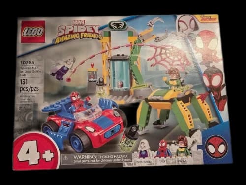 LEGO Marvel Spidey Amazing Friends Spider-Man at Doc Ock's Lab Set 10783