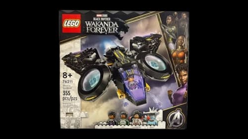 LEGO Marvel Studios Black Panther Wakanda Forever Shuri's Sunbird Set 76211