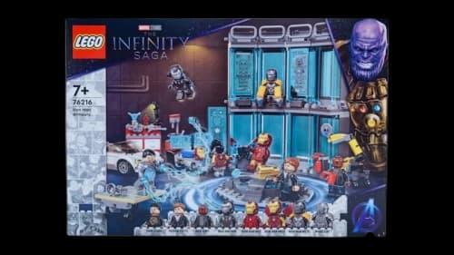 LEGO Marvel Studios Infinity Saga Iron Man Armory Set 76216