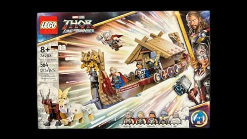 LEGO Marvel Studios Thor Love and Thunder The Goat Boat Set 76208
