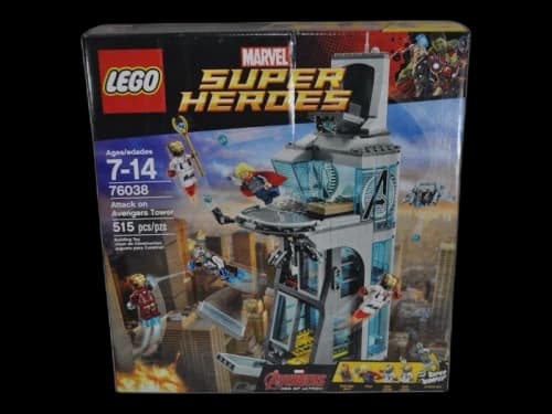 LEGO Marvel Super Heroes Attack on Avengers Tower Set 76038