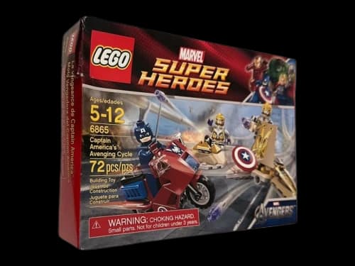 LEGO Marvel Super Heroes Captain America's Avenging Cycle Set 6865