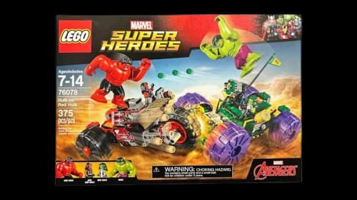 LEGO Marvel Super Heroes Hulk vs Red Hulk Set 76078