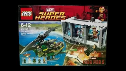 LEGO Marvel Super Heroes Iron Man: Malibu Mansion Attack Set 76007