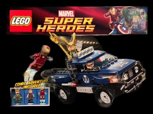 LEGO Marvel Super Heroes Loki's Cosmic Cube Escape Set 6867