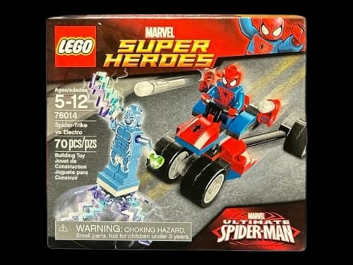LEGO Marvel Super Heroes Spider-Trike vs. Electro Set 76014